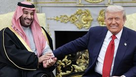 Trump se reunió con el príncipe saudí en la Casa Blanca.