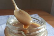 Admira este delicioso dulce de leche vegano con leche de coco ¡tu nuevo aliado!