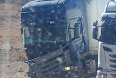 El choque se produjo en la zona de Ranchillos, antes de llegar a Uspallata.