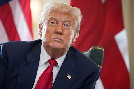 Trump habló de la hambruna en Gaza desde Escocia. Trump habló de la hambruna en Gaza desde Escocia.