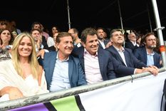 el show vendimial de los radicales surcado por el acuerdo con el fmi
