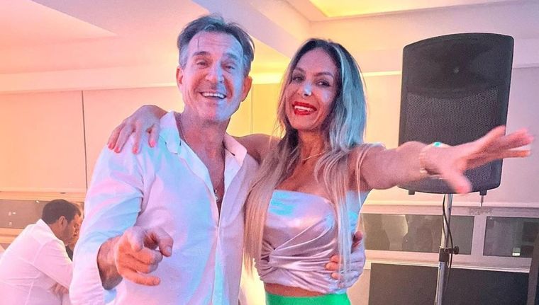 María José Favarón junto a Aníbal Lotocki. María José Favarón junto a Aníbal Lotocki. 