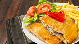 Cachopo asturiano Una receta simple y deliciosa para hacer en pocos pasos. Foto: Shutterstock