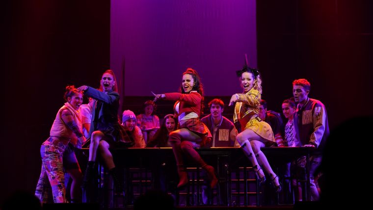 Heather, el musical, estrena este sábado en el Teatro Ópera de Buenos Aires. Foto: Julián Volpe
