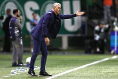 Tiago Nunes, DT de LDU, dio una conferencia muy picante luego de la histórica remontada de Palmeiras.&nbsp;