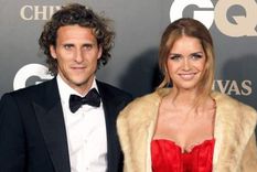 Diego Forlán y Zaira Nara