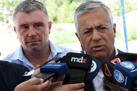 Alfredo Cornejo intentó llevar calma tras la aprobación de San Jorge. Alfredo Cornejo intentó llevar calma tras la aprobación de San Jorge.