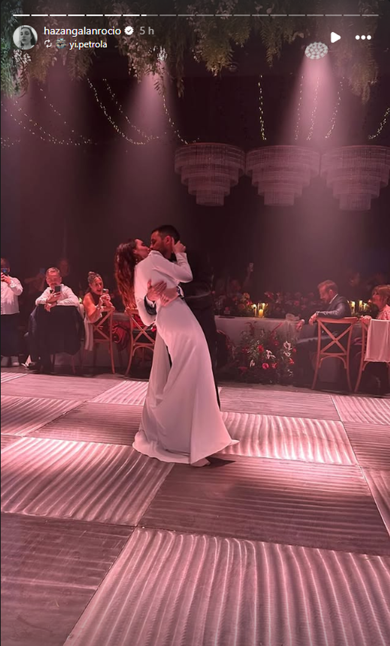 La boda de la hija de Lucía Galán. La boda de la hija de Lucía Galán.