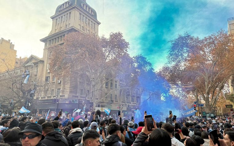 Festejos de Argentina en el Mundial 2026.&nbsp;