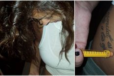 fuertes fotos de pamela sosa inyectandose insulina