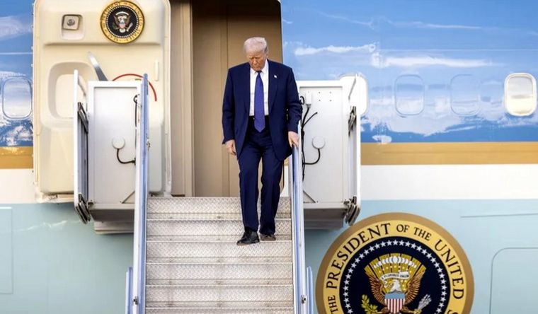 Donald Trump, necesitado de mostrar victorias comerciales ante China. Foto Efe Donald Trump, necesitado de mostrar victorias comerciales ante China. Foto Efe