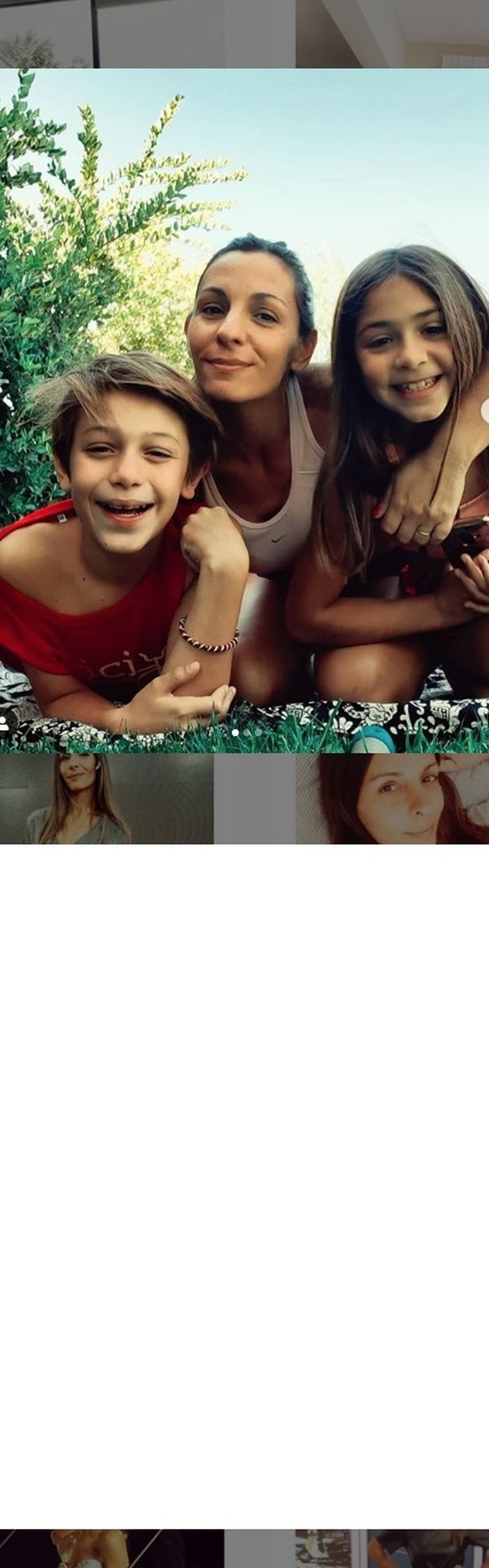 Laura Rez Masud y su cuarentena. Foto: Gentileza