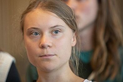 MDZol | Thunberg fue multada por un tribunal sueco tras desobedecer una orden policial durante una protesta en una terminal petrolera. Foto: GETTY IMAGES