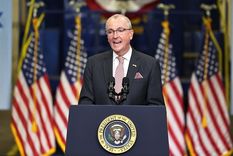 Phil Murphy marcha al frente. Foto: FoxNews.