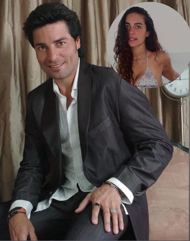 Chayanne y su hija, Isadora Figueroa. La joven también es artista. Foto: Instagram/Isadora Figueroa