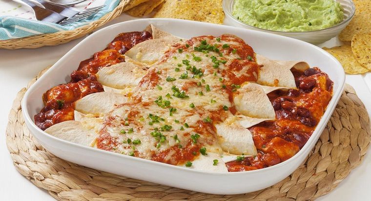 Admira estas deliciosas enchiladas. Las preprarás tan fácil y rápidamente, que se convertirán en tu platillo favorito ¡su sabor es cautivante! Foto: Shutterstock