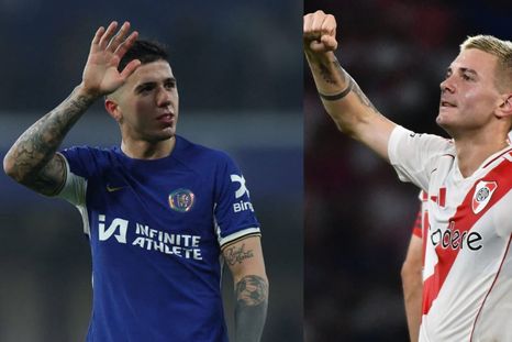 Enzo Fernández se deshizo en elogios al hablar de Mastantuono. (Foto: Archivo) Enzo Fernández se deshizo en elogios al hablar de Mastantuono. (Foto: Archivo)