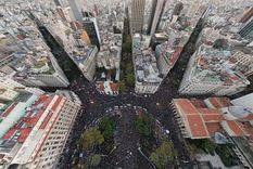 Organizadores estimaron medio millón de manifestantes. Foto: UBA