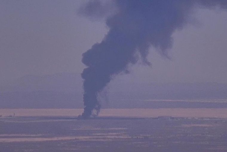 Accidente militar en una de las principales bases aéreas de Estados Unidos.