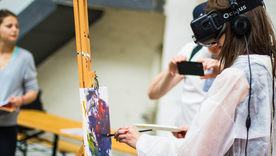 La tecnología blockchain, los NFTs y el metaverso están revolucionando el arte. Foto: Unsplash
