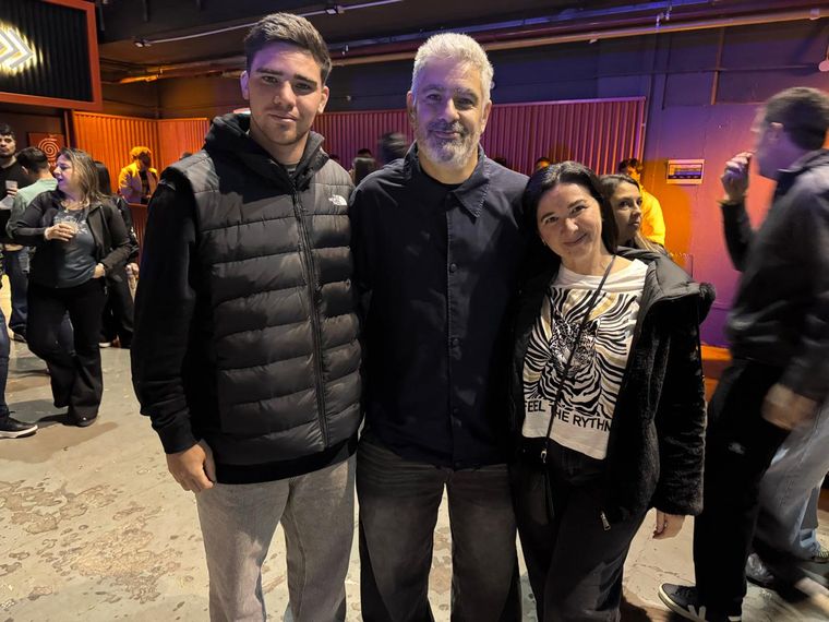 Fausto Fernández, Diego Fernández y Soledad Lores. Fausto Fernández, Diego Fernández y Soledad Lores.
