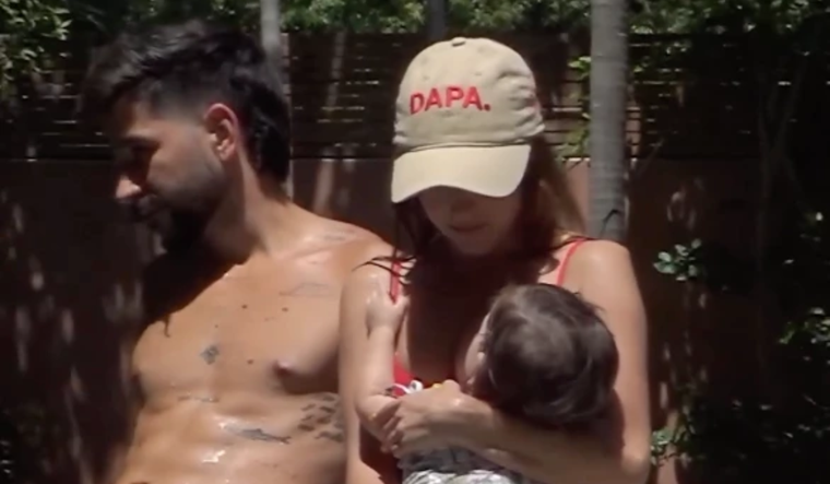 La niña Índigo festejó su primer cumpleaños, por lo que Evaluna y Camilo le dedicaron un video con fotos inéditas. Foto: Captura.