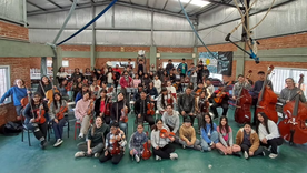 La Orquesta Villera viajará a Roma a tocar frente al Papa León XIV. La Orquesta Villera viajará a Roma a tocar frente al Papa León XIV.