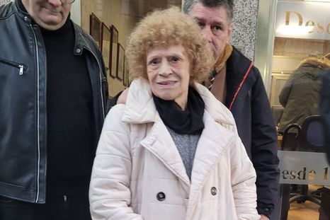 La artista rompió el silencio. Foto: RS Fotos. La artista rompió el silencio. Foto: RS Fotos.