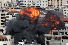 Los ataques israelíes continuaron el sábado. Foto: Reuters