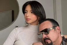 Pepe Aguilar junto a su hija Ángela Aguilar