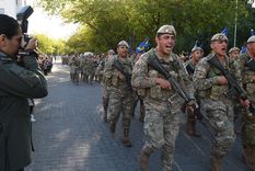 El desfile fue uno de los momentos más emotivos. Foto: Marcos Garcia/MDZ El desfile fue uno de los momentos más emotivos. Foto: Marcos Garcia/MDZ