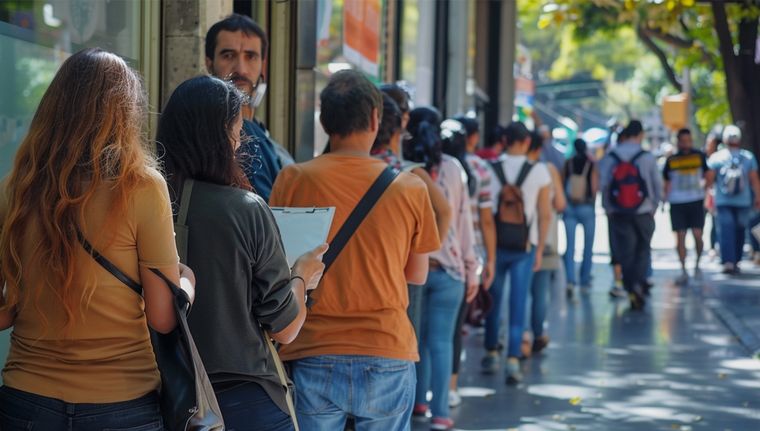 En los 21 meses de gestión de Javier Milei, 286.391 empleados del sector privado cobraron la Prestación por Desempleo. 