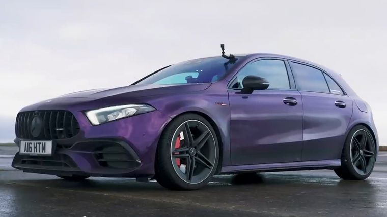 Mercedes AMG A45 S (CarWow)