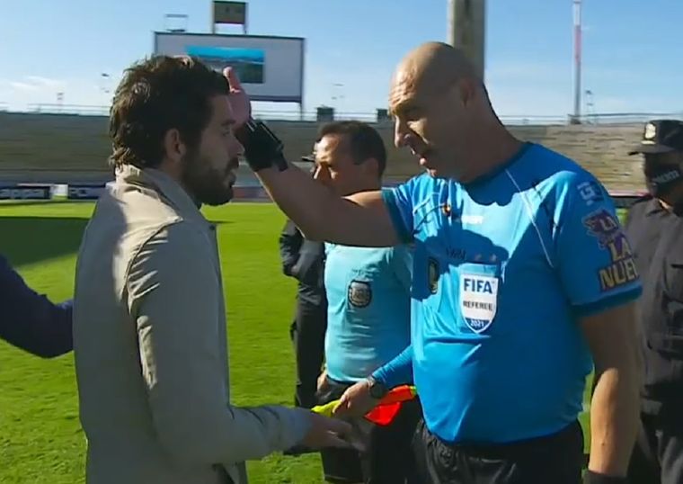 Final caliente en Mar del Plata. Foto: Captura