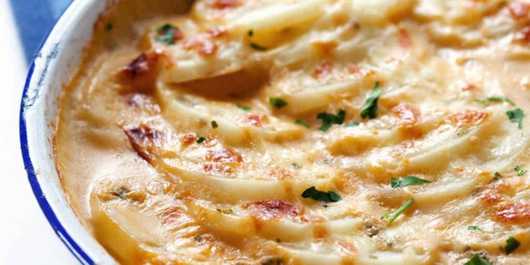 Patatas gratinadas. Foto: Ph: Guía del niño