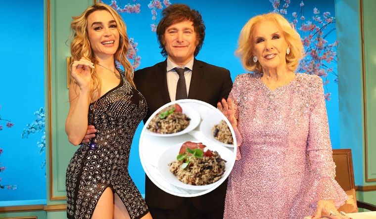 Mirtha Legrand recibirá a Fátima Flórez y Javier Milei en su mesaza.