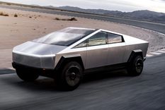 Camioneta Cybertruck de Tesla Foto: TESLA.COM
