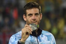Del Potro ganó la medalla de plata en 2016. Foto: Archivo NA Del Potro ganó la medalla de plata en 2016. Foto: Archivo NA
