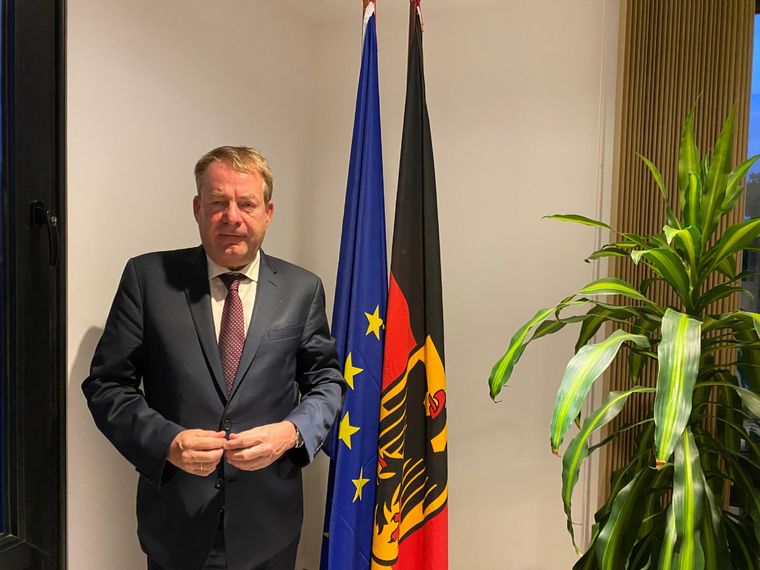 Dieter Lamlé, embajador de Alemania en Argentina