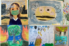 Así los niños de Australia expresan su deseo de proteger el medio ambiente y el mundo. Foto: Créditos:  Create4Adelaide.com  y theguardian.com