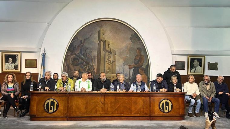Reunión de mesa chica ampliada para la central obrera Foto: Noticias Argentinas