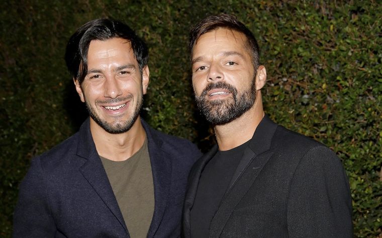 Ricky Martin y su esposo. Foto: El Intransingente