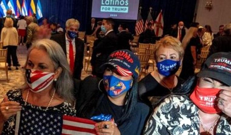 Latinos por Trump, muchos, pero no decisivos. Foto: Efe.