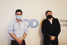 Iván Villagrán y Máximo Kirchner. Foto: Twitter Iván Villagrán. Iván Villagrán y Máximo Kirchner. Foto: Twitter Iván Villagrán.