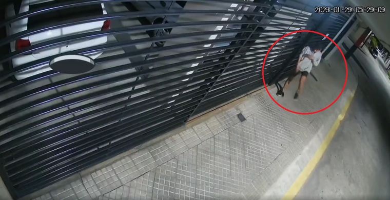 El sujeto se hizo pasar por borracho