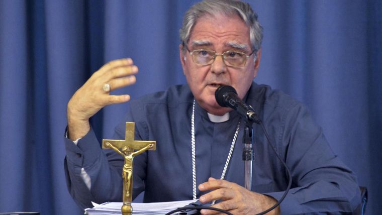 Monseñor Ojea volvió a señalar la urgencia de terminar con la crisis en Argentina. Foto: Archivo MDZ