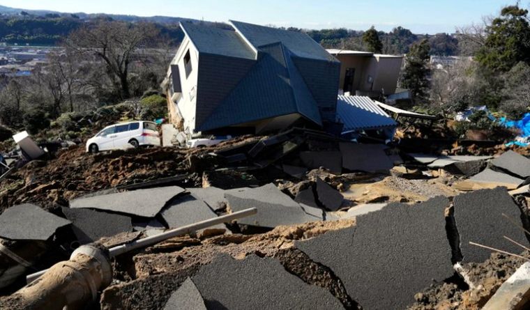 El terremoto en Japón llegó con el nuevo año y dejó decenas de muertos. Foto: Efe.