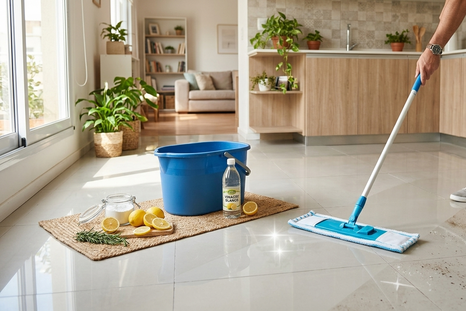 Deja los pisos relucientes. Fuente: IA Gemini. Deja los pisos relucientes. Fuente: IA Gemini.