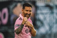 Messi juega su primer partido del año con Inter Miami. Foto: @InterMiamiCF