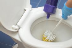 Elimina el sarro que puede causar mal olor en tu baño Foto: Shutterstock